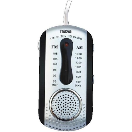Naxa Electronics Naxa NR721BK Am-fm Mini Pocket Radio With Speaker -black NR721BK